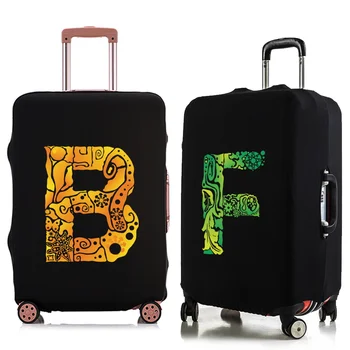 VROČE Prtljage Kritje Potnih Kovček Debelejši Elastična Prah Pokrov Prtljage Zaščitna torbica za 18-28 Palčni Tiskanja Potovalni Pripomočki