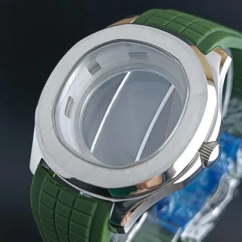 42.2 mm Moda iz Nerjavečega Jekla Watch Luksuzni Avtomatika Watch Business Watch Sijaj Izbiranje NH35 Gibanja