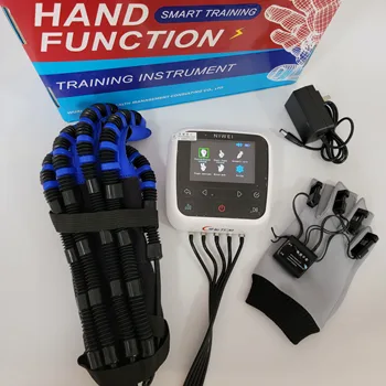 Angleški Zapestje&Prst Recovery Močno Roko Robot rokavice Rehabilitacijo Oprema za možgansko Kap Hemiplegia Stimulira Živčne Okrevanje