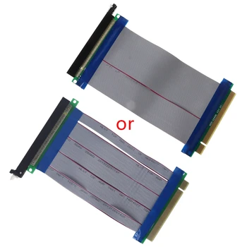 PCI-E 16X, Da 16X Biti Podaljšek PCIe 16X za PCI EXPRESS Extender Sim Adapter Prožni Kabel
