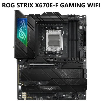ASUS ROG STRIX X670E-F GAMING WIFI 6E Vtičnico AM5 LGA 1718 AMD Ryzen 7000 Gaming Motherboard 16+2 Moč Fazah, PCIe 5.0, DDR5