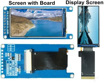 IPS 1.9 palčni 8PIN/30PIN SPI HD TFT LCD Barvnim Zaslonom (Svet/Ne Board) ST7789 Krmilnik 8 bit Vzporedni Vmesnik 170(RGB)*320