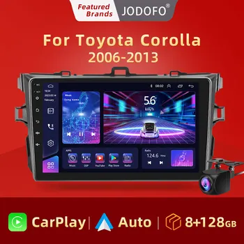 Jodofo Pro 8 Core 2 Din Android 11 avtoradio Multimedijski Predvajalnik Videa, Za Toyota Corolla E140 150 2006-2013 Autoradio Carplay GPS