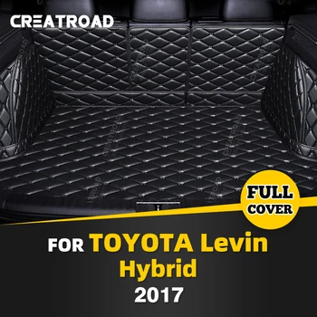 Auto Polno Zajetje Trunk Mat Toyota Levin Hibridni 2017 Prtljažniku Kritje Pad Tovora Linijskih Notranje Zadeve Zaščitnik Dodatki