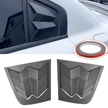 MX 2pcs/nastavite Stran Okna Reže Zrak Prezračevalni Zajemalka Odtenki Kritje Žaluzije ABS za Dodge Charger 2011-2021 Avto Dodatki