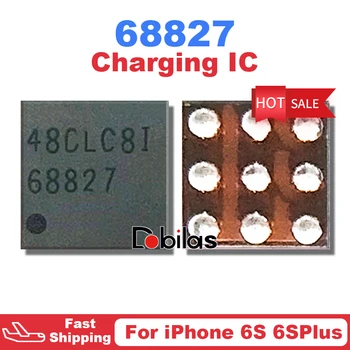 3Pcs/Veliko 68827 Q2300 CSD68827W Polnilnik USB Polnjenje IC Za iPhone 6S 6S Plus 6SP Mobilni Telefon Integrirana Vezja Nabor Čip