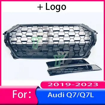 Za Audi Q3/Q3L 2019 2020 2021 2022 2023 Avto Sprednji Odbijač Rešetka Center Plošči Styling Zgornji Žar (Spremeni Za RSQ3 slog)