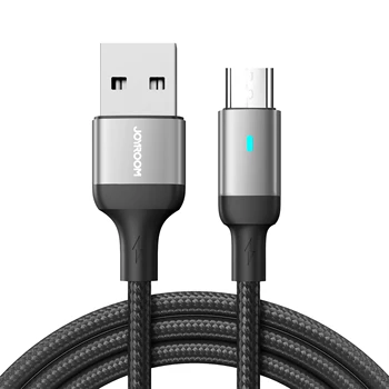 Joyroom Micro USB Kabel 2.4 Najlon Hitro Polnjenje Micro USB Žice kabel Za Xiaomi Android Polnilnik USB Podatkovni Kabel Mobilni Telefon Kabel