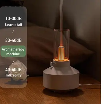 V soju sveč Aromo Difuzor Prenosni 150 ml USB Zraka Vlažilnik Eterično Olje Difuzor Kul Megle Maker Fogger Z LED Nočna Lučka