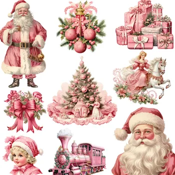 20Pcs/Paket Pink Božič II Nalepke DIY Obrti Scrapbooking Album Junk List Dekorativne Nalepke