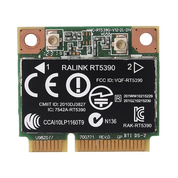 RT5390 Half Mini PCIe Wlan Brezžično Kartico SPS 670691-001 za RaLink HP436 CQ45 G4 4340S 4445s SPS 691415-001