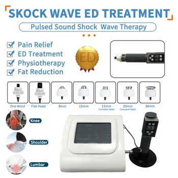 Prenosni Shockwave Therapy Pralni Radialni Pulz Val Za Vibrator Ed Disfunkcije Zdravljenje Nove Akustične Šok Instrument