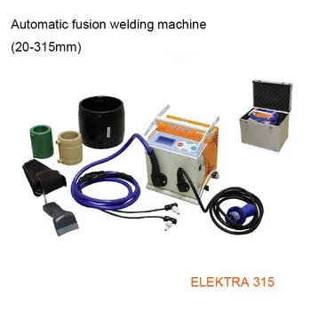 ELEKTRA315(20-315 mm)Samodejno Fuzijsko Varjenje Popolnoma Avtomatsko Hot Melt Varjenje Plastičnih Cevi Varjenje