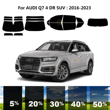 Precut nanoceramics avto UV Okno Odtenek Komplet Avtomobilsko Okno Film Za AUDI Q7 4 DR SUV 2016-2023