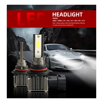 Avtomobilski Žarometi Naleteli M2 Plug Tip LED Žarometi C6S2 Svetilke