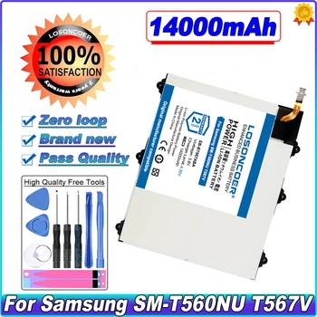 LOSONCOER EB-BT567ABA EB-BT567ABE 14000mAh Baterija Za Samsung Galaxy Tab SM-T560NU T567V 9.6