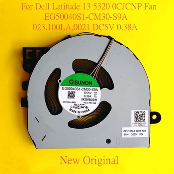 Novi Originalni laptop CPU Hladilni ventilator Za Dell Latitude 13 5320 0CJCNP Fan EG50040S1-CM30-S9A 023.100 LA.0021 5 ZA 0,38 A