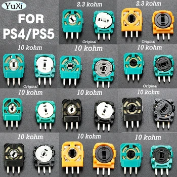 1Pcs 3D Analogni Mikro Stikalo Senzor Za PS4 PS5 OEM Original Mini Thumbstick Krmilnika Preklopite Os Upori Potenciometer