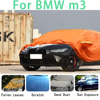 Za BMW m3 Nepremočljiva avto prevleke super za zaščito pred soncem prah, Dež avto Toča preprečevanje auto zaščitna