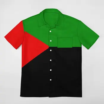 Martinique v Rdečo, Zeleno In Črno Novost Tshirt bo Ustrezala Kratka Sleeved Majico Letnik Teče ZDA Velikost