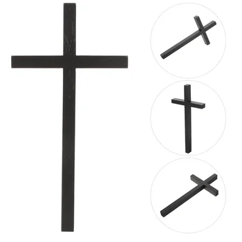 Križ Obesek Za Gospodinjstvo Oblikovan Dekor Je Decors Katoliški Križ Lesen Okrasek