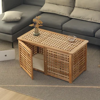 Masivnega lesa, kava miza, dnevni prostor, moderno in enostavno domačo uporabo, leseno mizico, dvokrilna vrata, pravokotno mizo čaj