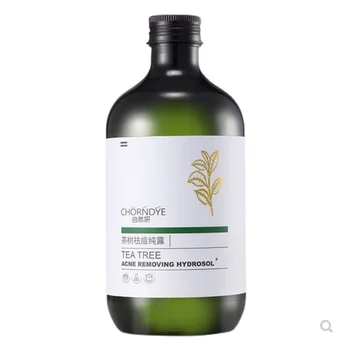 Tea Tree Pure Dew 500 ml za zmanjšanje akne znamk, skrči pore, odstrani akne olje-nadzor čisti pore toner