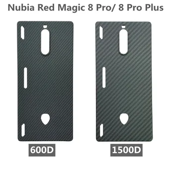 Ogljikovih Vlaken Primeru za Nubia Rdeče Čarobno 8Pro ,8 Pro Plus , Shockproof, Anti-Padec Telefon Kritje, Aramid Zaščito Lupine,