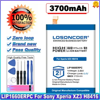 LOSONCOER LIP1660ERPC 3700mAh Večja Zmogljivost Baterija za Sony Xperia XZ3 H8416 H9436 H9493 Pametni Telefon na Baterije