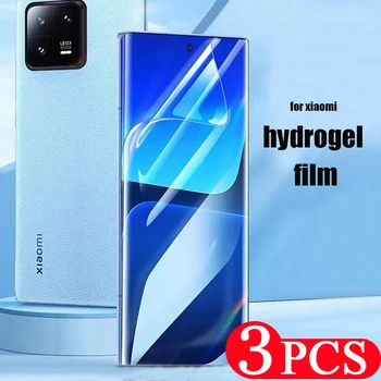 3Pcs HD telefon screen protector za xiaomi 13 pro 12 lite NE 12s 11 10 Ultra 11T 12T 10T 12x 11i 11x 10s Hydrogel film Ni Stekla