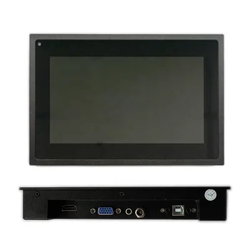 Zunanji monitor VGA Industri 7 palčni na soncu berljiv 1000 nits zaslon na dotik lcd zaslon z shockproof