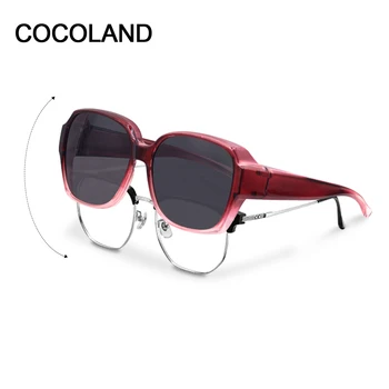 Velika Polarizirana Fit Nad Očala sončna Očala Ženske UV Zaščito Lahki Polarizirana Očala Žensk Luksuzni Oblikovalec Očala