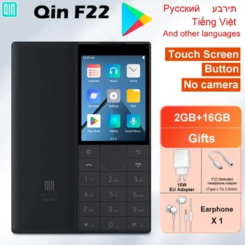 Qin F22, Zaslon na Dotik, Ne Kamere, Wifi Za 2,8 Palčni 16GB 2GB MTK6739 Bluetooth, Baterija 1700mAh 480*640 Smart Globalni Različici Play Store