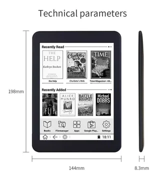 Oniks BMAD Knjiga 16GB+2GB E knjige 7.8 palčni zaslon na dotik E-book reader android WiFi Odslej Bluetooth audio (zvok Bluetooth E-ink 3200mah baterije
