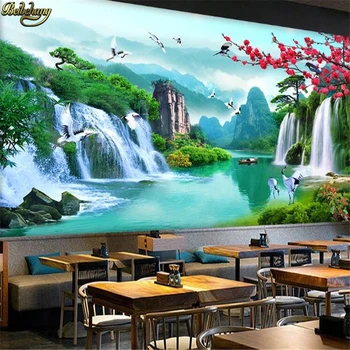 beibehang slap ozadje spalnica steno krajine po meri photo 3d zidana stena papir sodobne ozadje Umetniške slike za ozadje