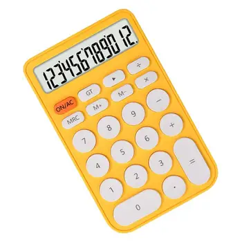 Srčkan Mestno Kalkulator 12 Mestno Namizno Računalo zelo Velik LCD Zaslon z Velikimi Gumbi Pisarna Kalkulator za Poslovno Rabo Doma