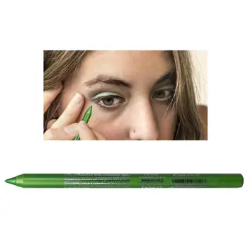 Dolgotrajno Eyeliner Svinčnik Nepremočljiva Pigment Green Eyeliner Svinčnik Moda Barva Oči Ličila Kozmetiko Za Ženske in Dekleta